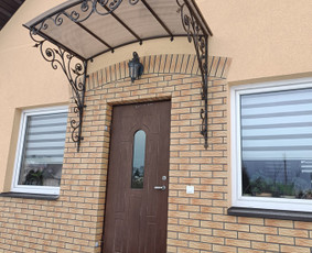 Kalviški gaminiai Tvoros Vartai Stumdomi turėklai stogeliai / Vladislav Zarumnyj / Darbų pavyzdys ID 3949270