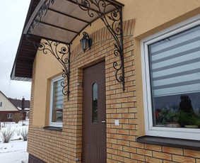 Kalviški gaminiai Tvoros Vartai Stumdomi turėklai stogeliai / Vladislav Zarumnyj / Darbų pavyzdys ID 3949272