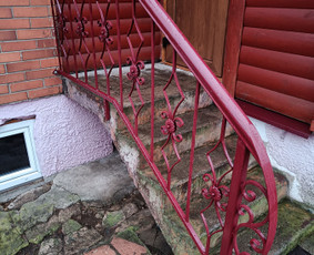 Kalviški gaminiai Tvoros Vartai Stumdomi turėklai stogeliai / Vladislav Zarumnyj / Darbų pavyzdys ID 3949276