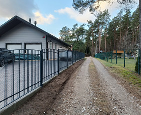 Kalviški gaminiai Tvoros Vartai Stumdomi turėklai stogeliai / Vladislav Zarumnyj / Darbų pavyzdys ID 3949288