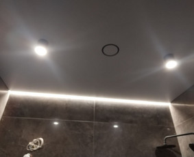 Įtempiamų lubų montavimas / SkyArt Įtempiamos lubos / Darbų pavyzdys ID 3949724