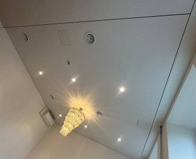 Įtempiamų lubų montavimas / SkyArt Įtempiamos lubos / Darbų pavyzdys ID 3949778