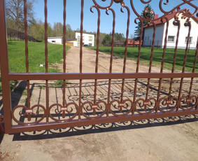 Kalviški gaminiai Tvoros Vartai Stumdomi turėklai stogeliai / Vladislav Zarumnyj / Darbų pavyzdys ID 3950166