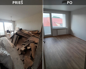 Vidaus apdailos darbai dažymas,plytelių klijavimas ir kita / Vidaus apdailos darbai Vilniuje / Darbų pavyzdys ID 3951958