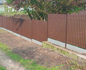 Montuojam segmentines ir metaliniu tvoralenčių tvoras / Arvydas / Darbų pavyzdys ID 3952048