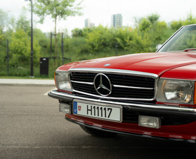 Retro kabrioleto nuoma Mercedes-benz Sl šventėms ir ne tik / Ernestas / Darbų pavyzdys ID 3952100