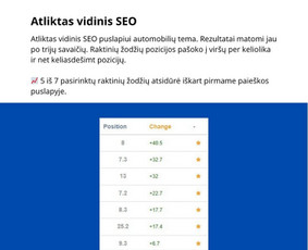 Vidinis, techninis, išorinis Seo. Google Ads - SEO optimizavimas - 4 SEO optimizavimas - Vidinis, techninis, išorinis Seo. Google Ads - 4