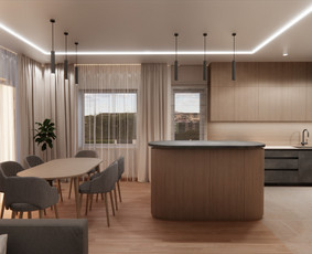 Interjero dizainas / techninis projektas / 3d vizualizacijos / Prijaukinti namai / Darbų pavyzdys ID 3952500