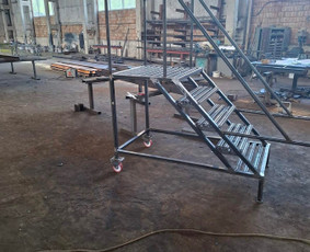 Metalinės konstrukcijos. Projektavimas, Gamyba - Metalo dirbinių gamyba - 4 Metalo dirbinių gamyba - Metalinės konstrukcijos. Projektavimas, Gamyba - 4
