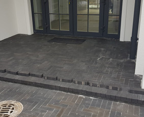 Laiptai iš trinkelių - Trinkelių klojimas - 3