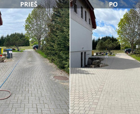 Fasadų, trinkelių, stogų, terasų plovimas ir impregnavimas - Statybos, apdaila - 2 Statybos, apdaila - Fasadų, trinkelių, stogų, terasų plovimas ir impregnavimas - 2
