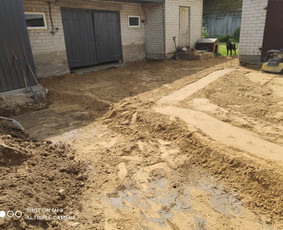 Trinkelių pagrindo paruo&scaron;imas - Trinkelių klojimas ir kiti darbai - 3