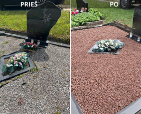 Dengimas plokštėmis, geriausia kaina! / Kapaviečių tvarkymas / Darbų pavyzdys ID 3959648