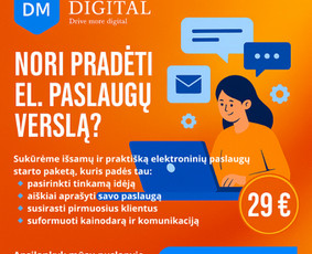 Kaip pradėti verslą? Mes padedame tai padaryti! - Paslaugos verslui - 1 Paslaugos verslui - Kaip pradėti verslą? Mes padedame tai padaryti! - 1