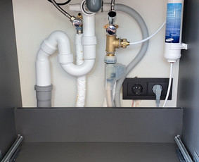 Indaplovės pajungimas - Установка и подключение чистовой сантехники и електрики. - 2