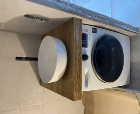 Skalbimo mašinos pajungimas - Установка и подключение чистовой сантехники и електрики. - 4