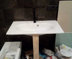 Smulkūs santechnikos darbai - Установка и подключение чистовой сантехники и електрики. - 3