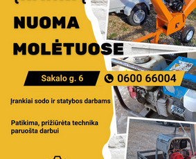 Visi aplinkos tvarkymo darbai, mini technikos nuoma! / IĮ "Sodybų Priežiūra" / Darbų pavyzdys ID 3963662