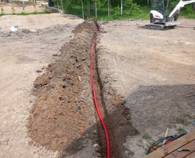 Drenažo įrengimas - Visi aplinkos tvarkymo darbai, mini technikos nuoma! - 2