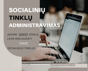 Socialinių tinklų administravimas/ reels kūrimas/mokymai / Lina Stankunaite / Darbų pavyzdys ID 3964165