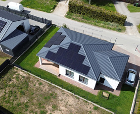 Statybos, apdaila - Saulės elektrinės, Elektromobilių stotelės, Rangovo aktas - 2