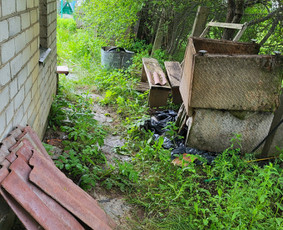 Šiukšlių išvežimas, griovimo darbai / Vilma Gaižutienė / Darbų pavyzdys ID 3967479