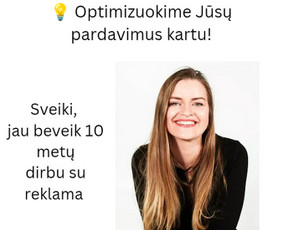 Google ads Jūsų verslo pardavimų optimizavimui - Rinkodara (marketingas) - 1 Rinkodara (marketingas) - Google ads Jūsų verslo pardavimų optimizavimui - 1