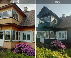 Fasadu Stogu Trinkeliu Plovimas Dažymas visoje Lietuvoje / Ramybe MB / Darbų pavyzdys ID 3972107