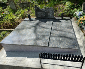 Granito plokštės kapams, dengimas - Kapu darbai tvarkymas Raidžių portretų paveikslelių kalimas, - 3