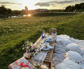 Elegantiškas piknikas gamtoje / Dekoras ir piknikas / Darbų pavyzdys ID 3972651