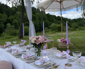 Elegantiškas piknikas gamtoje - Kitos paslaugos renginiams - 4 Kitos paslaugos renginiams - Elegantiškas piknikas gamtoje - 4