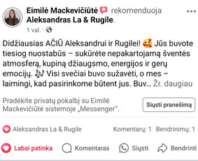 Vestuvių muzikantai - Aleksandras La & Rugilė Vedėjas, Atlikėjai, Muzikantai - 4