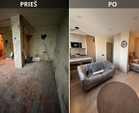 Gipso kartono montavimas - Laminato klojimas - 1 Laminato klojimas - Gipso kartono montavimas - 1