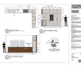Korpusinių baldų projektavimas/ brėžiniai / Kornelija P. / Darbų pavyzdys ID 3973985