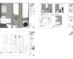 Korpusinių baldų projektavimas/ brėžiniai / Kornelija P. / Darbų pavyzdys ID 3974015