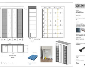 Korpusinių baldų projektavimas/ brėžiniai / Kornelija P. / Darbų pavyzdys ID 3974017