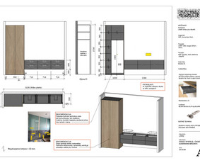 Korpusinių baldų projektavimas/ brėžiniai / Kornelija P. / Darbų pavyzdys ID 3974027