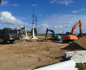 Transportas - Birių krovinių pervežimai, ekskavatoriu nuoma - 2