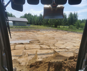 Birių krovinių pervežimai, ekskavatoriu nuoma / Uab Transpoveris / Darbų pavyzdys ID 3975069