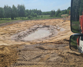 Birių krovinių pervežimai, ekskavatoriu nuoma / Uab Transpoveris / Darbų pavyzdys ID 3975073