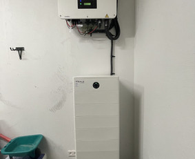 Energijos kaupikliai (baterijos) - Saulės elektrinių pajungimas - montavimas - 4