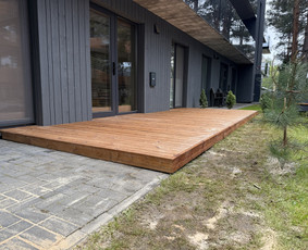 Terasos, karkasiniai statiniai, vent. fasadai, sandeliukai. / NETIKRI BROLIAI / Darbų pavyzdys ID 3975721