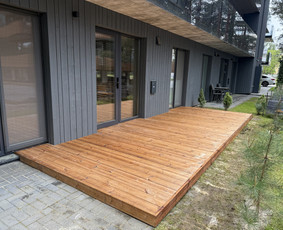 Terasos, karkasiniai statiniai, vent. fasadai, sandeliukai. / NETIKRI BROLIAI / Darbų pavyzdys ID 3975723