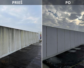 Fasadų plovimas ,Langų ,trinkelių, saulės kolektorių valymas / Tmk Švaros Ekspertai / Darbų pavyzdys ID 3975981