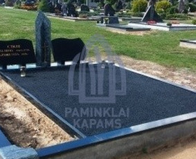 Granito paminklai ir antkapiai.