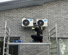 Šildymo sistemų montavimas - Kondicionieriai Oras Vanduo Montavimas Rekuperatoriai - 1