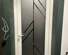 Reklaminės ir šerkšno plėvelės klijavimas / Sandra / Darbų pavyzdys ID 3977031