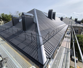 Sniego gaudyklės montavimas - Šlaitinių Stogų Dengimas, Renovacija . - 2