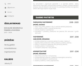 Cv, Motyvacinio rašymas, Personalo atranka, konsultavimas - Personalo sprendimai - 2 Personalo sprendimai - Cv, Motyvacinio rašymas, Personalo atranka, konsultavimas - 2