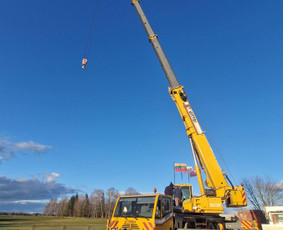 Statybinės technikos nuoma - 50t. automobilinio krano nuoma - 1
